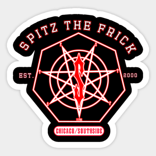 Spitz university Sticker